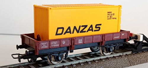 Jouef 6450 wagon - wagon, plat