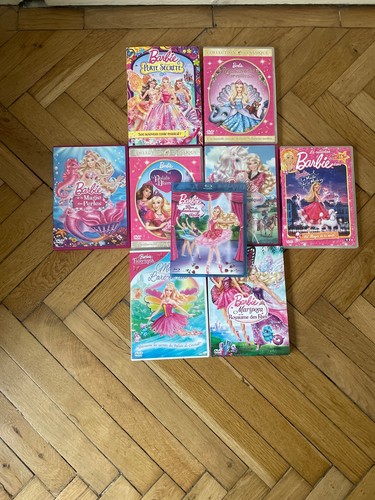 Lot dvd barbie - 9,