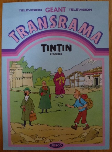 Tintin reporter transrama - tintin,
