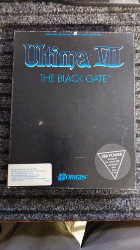 Ultima vii the black gate - black,