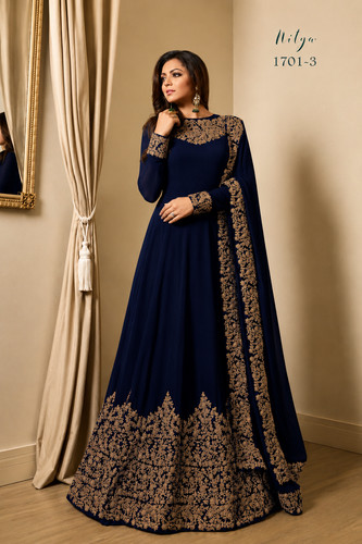 Fashnixy salwar kameez bleu - fashnixy,