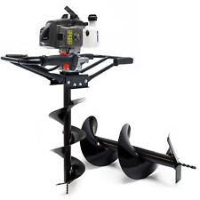 Tarière thermique 63,3ccm 3CV Foret 250mm 300mm Utilisation 2 Personnes Perceuse