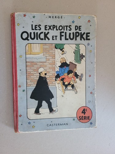 Quick flupke dl 1954 4e - bd, flupke,