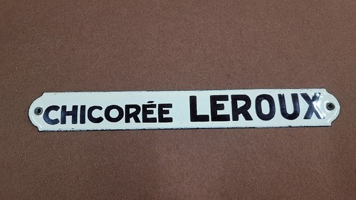 Plaque emaillee ancienne - plaque,