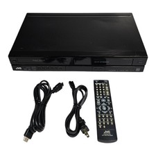 JVC DR-MV150B DVD Recorder VHS VCR Hi Fi HDMI Combo Player w/ Remote TESTED
