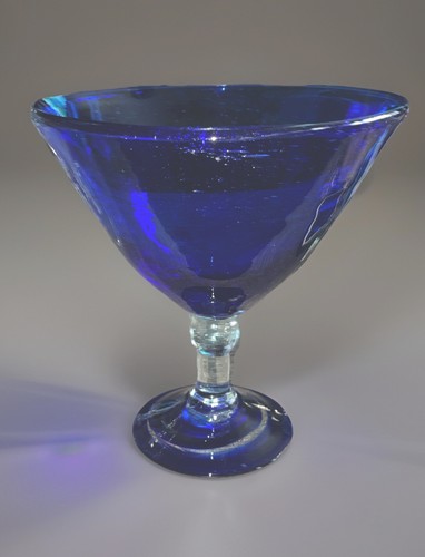Art glass cobalt - cobalt, hand