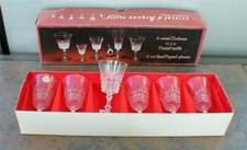 J.G.Durand Cristal D’Argues, France Ensemble 6 Coupe 24% Crystal Verres 4 Fl.oz