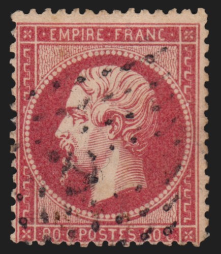 Napoléon 80c rose - n°24,,
