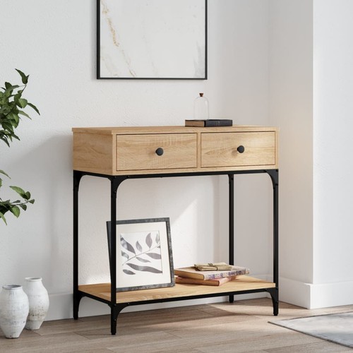Table console bout canapé - console, de