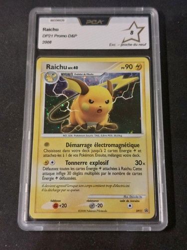 Carte pokémon raichu dp21 - pokémon,