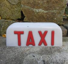 Enseigne de TAXI Vintage en
