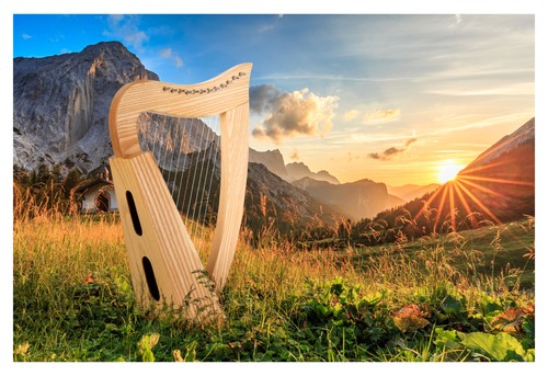Irlandais celtique harpe - celtique, 12