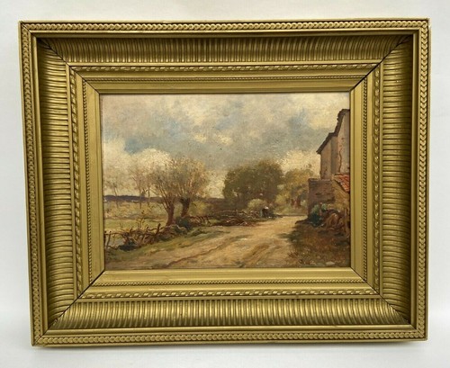 Huile sur panneau
