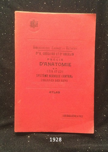 Livre ancien medecine 1928