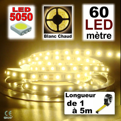 822 ruban led - led, blanc