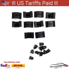 10 x clips de moulure de porte