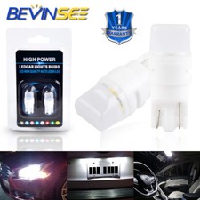 2x T10 194 168 W5W Blanc LED