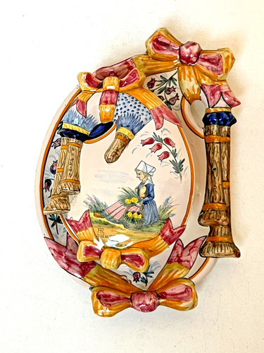 Bonbonnière faience - bonbonniÈre, en