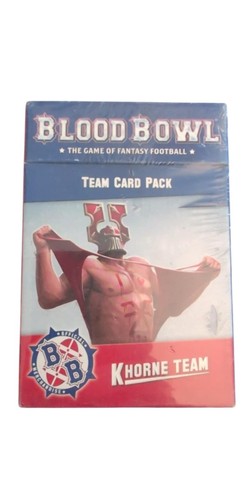 Blood bowl khorne team - team, card