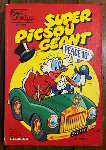 Super picsou géant - picsou, hors