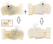 2X SERRURE DE PORTE ACTIONNEUR AVANT G+D Toyota Yaris / Yaris Verso 99-05