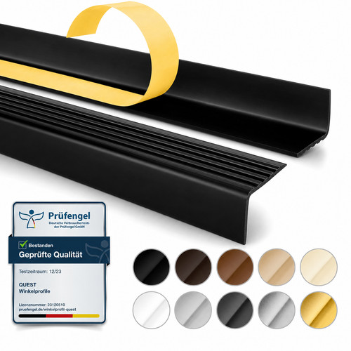 Profil bord escalier - bord, pvc