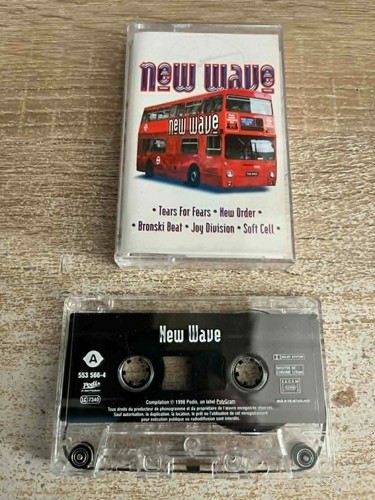 Cassette audio new wave - cassette,