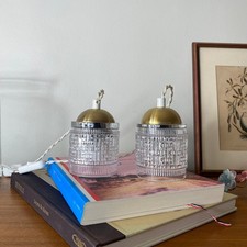 Paire de petites lampes