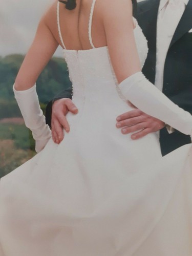 Robe mariée ivoire brodée - de,