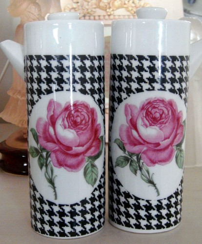 Huilier vinaigrier porcelaine - huilier,