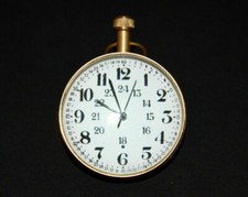 Ancien globe d'horloge de