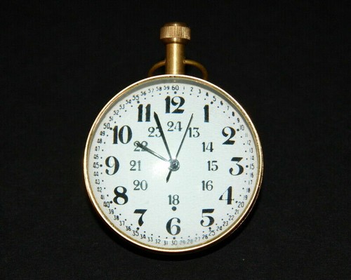 Ancien globe horloge - ancien, d'horloge