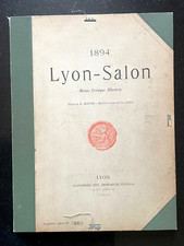 LYON-SALON 1894 - BEAUX-ARTS - SALON DE PEINTURE - PEINTRES REGIONAUX - TABLEAUX