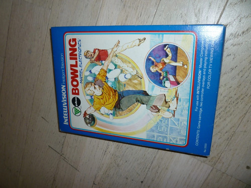 Jeu intellivision bowling - jeu,