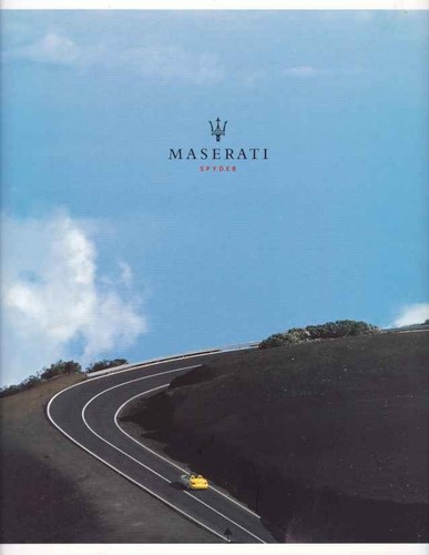 Catalogue brochure maserati - catalogue,