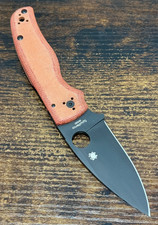 Spyderco Shaman Knife Micarta