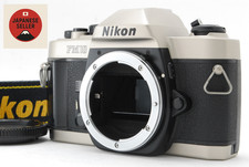 [Near Mint w/strap] Nikon FM10 35mm SLR Film Camera Silver Body From JAPAN #2527
