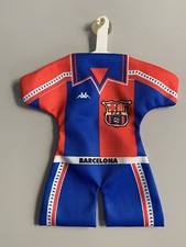 Barcelona FCB fanion mini maillot vintage football pennant soccer jersey
