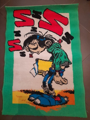 Tapis gaston lagaffe - lagaffe, /