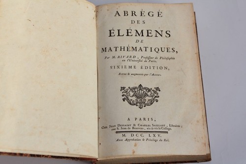 Livre abrégé des élémens - abrégé,
