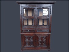 Commode Bibliothèque Vitrine