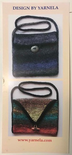 Purse pattern 2 noro - +, silk