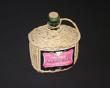 Antique Little Lady Jeanne Empty Wicker Bottle Porto Tawny Dort 2 Litre