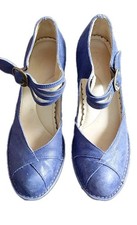 Sergio Tomani Blue Leather