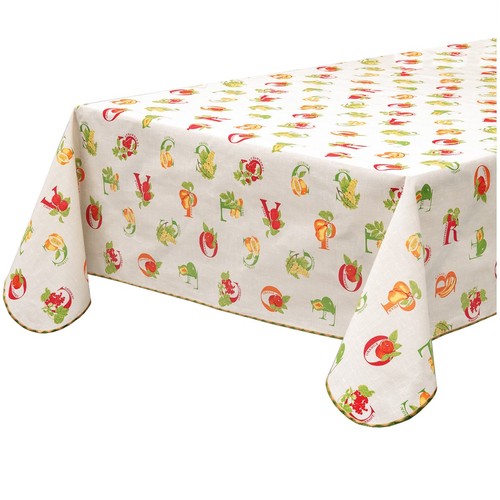 Nappe coton plastifié de - en,