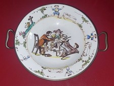 RARE ASSIETTE A BOUILLIE SOUPE