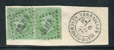 Superbe & Rare Paire de n° 20 ou de n° 35 - Cachet ASNA sur petit fragment