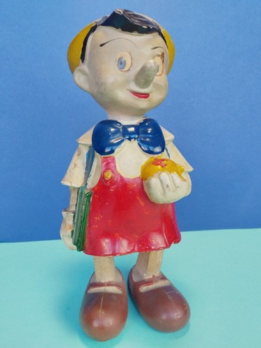 Pinocchio 1950 rare jouet - pinocchio,