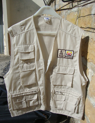 Ancien gilet publicitaire - gilet,