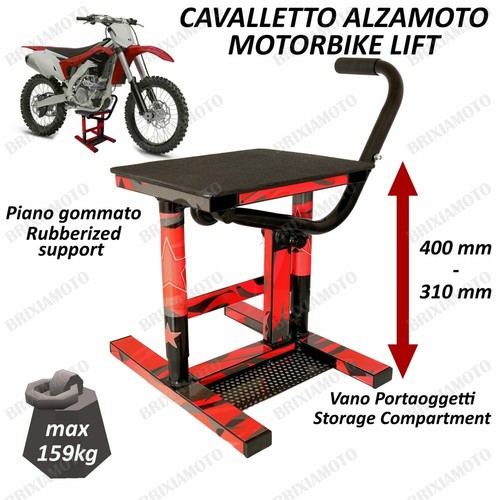 Chevalet souleve moto 40cm - chevalet,